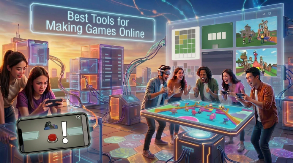 Best Tools for Making Games Online
